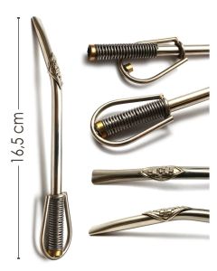 Bombilla Alpaka Cruz 16 cm