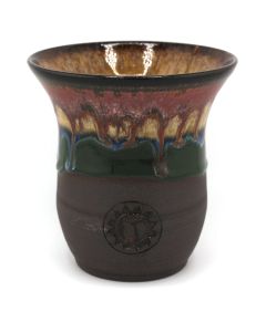 Kamionkowe Matero Cuia do Yerba Mate Green 250 - 280 ml Handmade