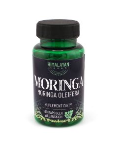 Moringa Oleifera 100% Suplement diety - 60 kapsułek wegańskich