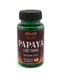 Papaja Liść 100% Suplement diety - 60 kapsułek wegańskich