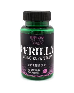 Perilla Pachnotka 100% Suplement diety - 60 kapsułek wegańskich
