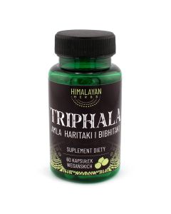 Triphala Mieszanka Ziół Suplement diety - 60 kapsułek wegańskich
