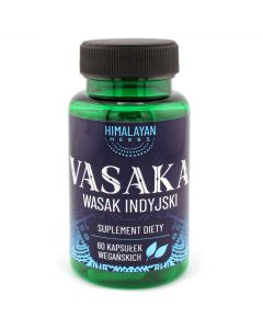 Vasaka Suplement diety - 60 kapsułek wegańskich